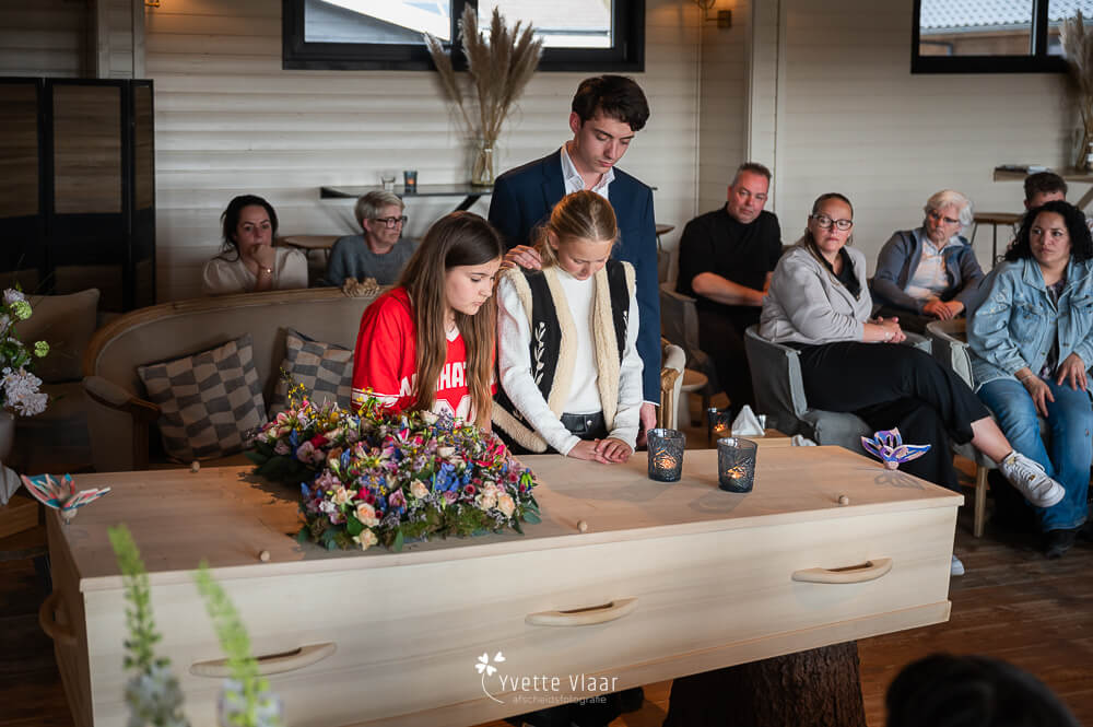 afscheidsfotografie tijdens uitvaart